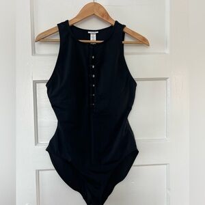 Andie Malibu bathing suit - sz M, black